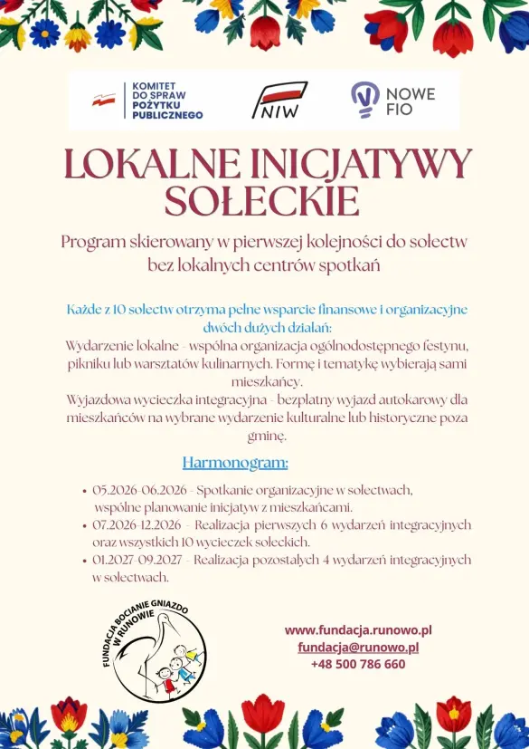 Zakończyliśmy spotkania sołeckie w ramach projektu NOWEFIO